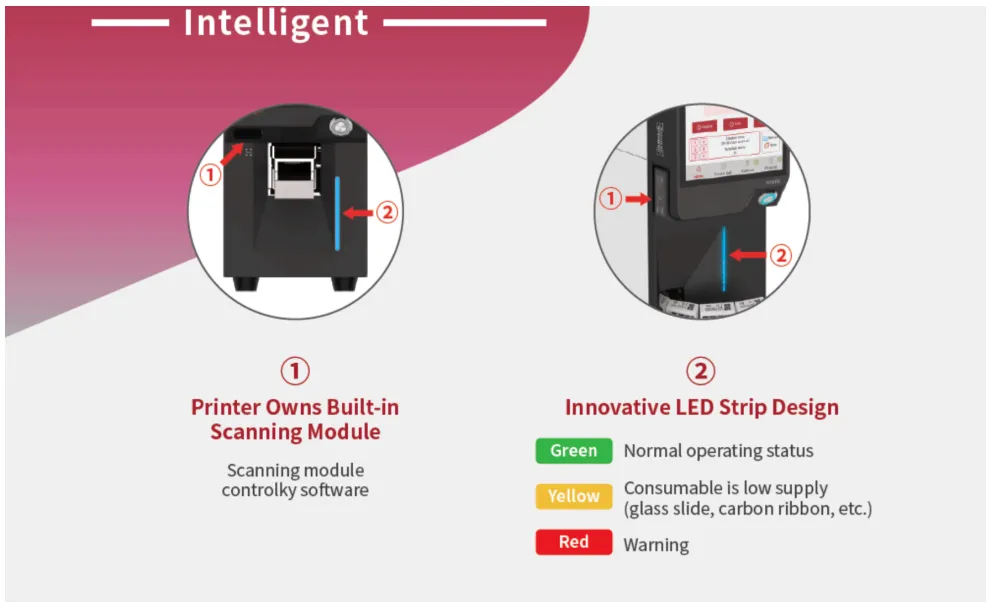 High Throughput Slide Ultraviolet (UV) Printer