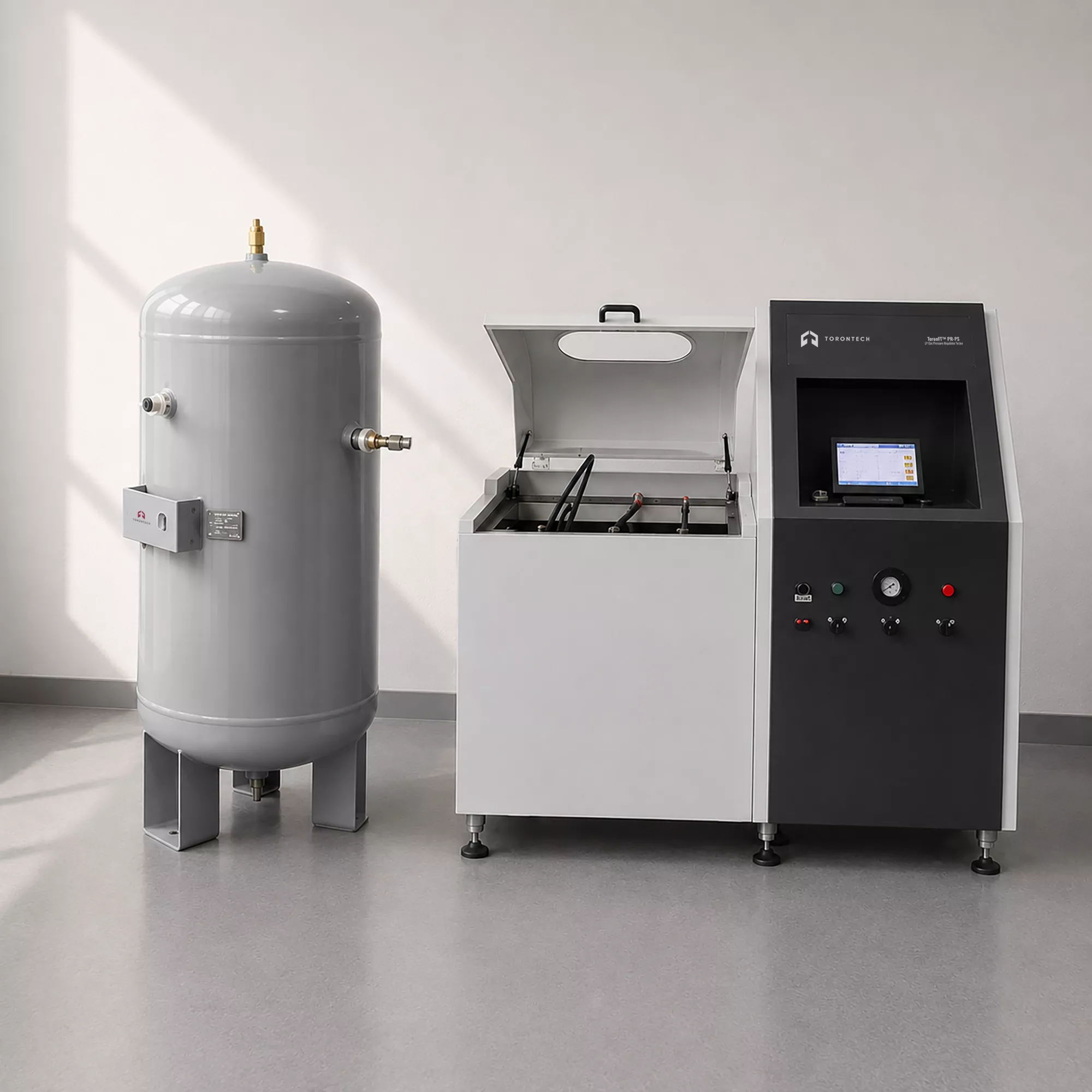 LP Gas Pressure Regulator Tester