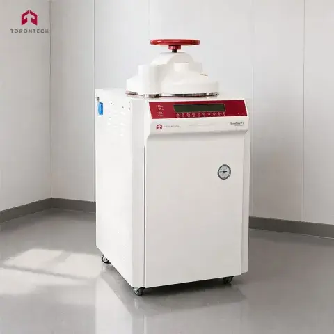 Vertical Autoclave (with Vacuum Drying Function)